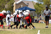 LV COWBOYS (WHITE) VS RED EAGLES (8 MAN PIGSKIN)