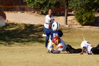 DRAGONS VS LV COWBOYS-BLUE 8-MAN PIGSKIN)